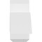 Ekena Millwork Eugene Architectural Grade PVC Gable Bracket, 48"W x 10"H x 6"D x 6"F, 5/12 Pitch GBP048X10X0606EUG00 - alternate 4